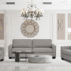 METTE  7 Seater Fabric Sofa (3+2+1+1)