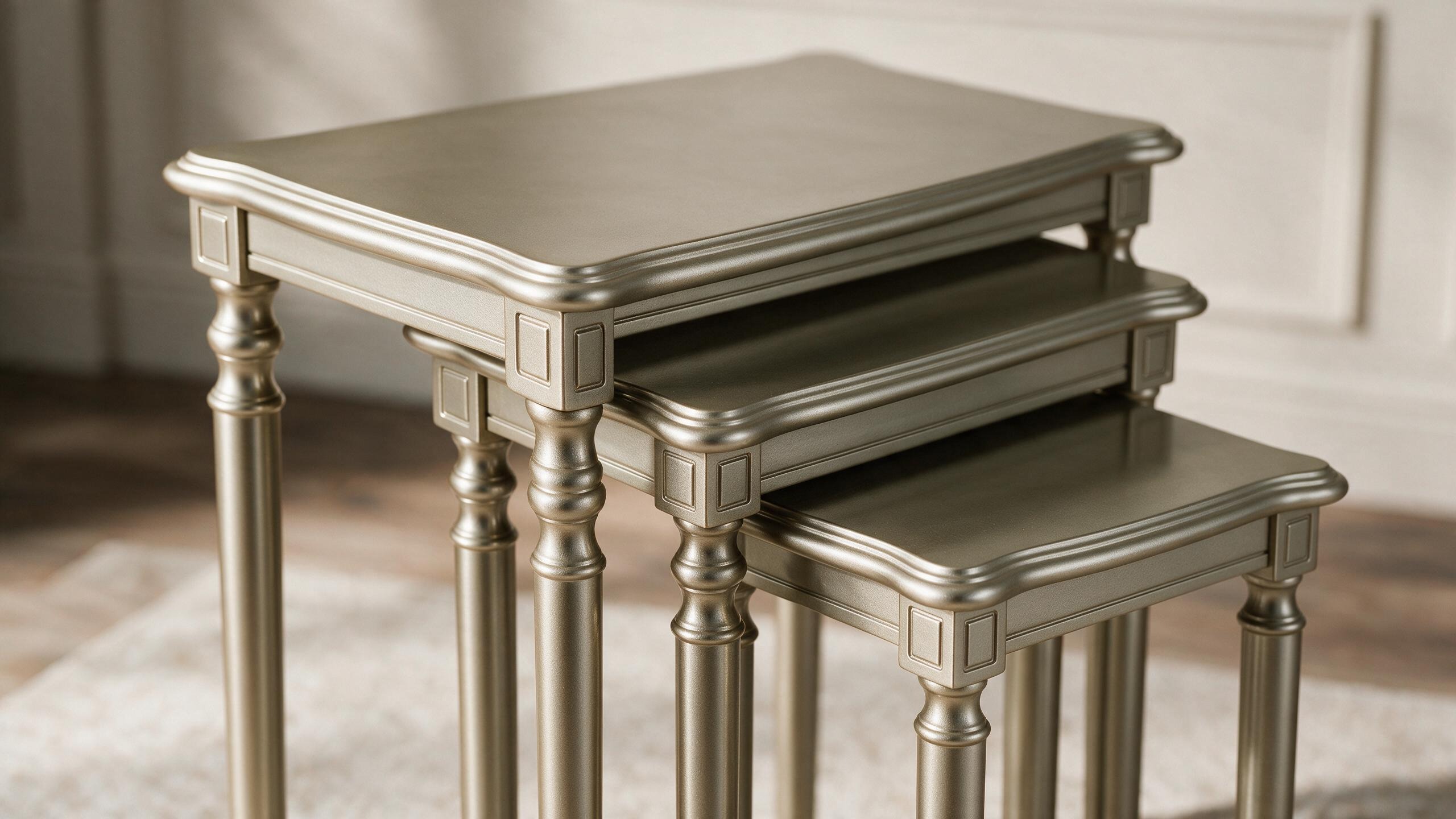 PALEMORE Set of 3 Nest of Tables - Image 6