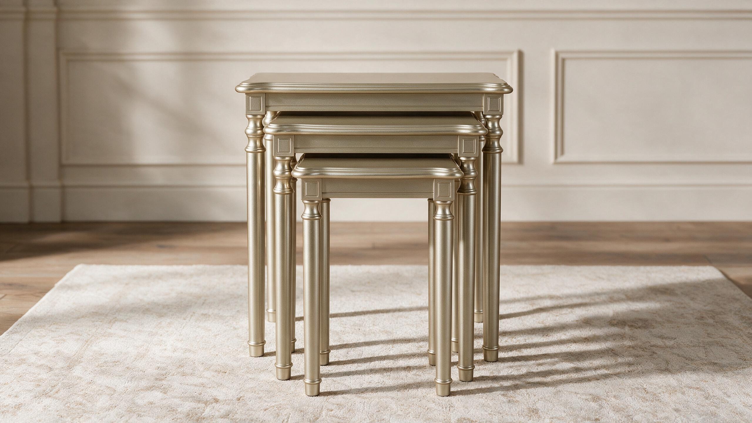 PALEMORE Set of 3 Nest of Tables - Image 4