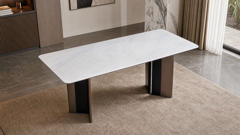 Ridge dining white 1