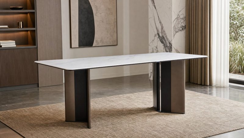 Ridge dining white 6