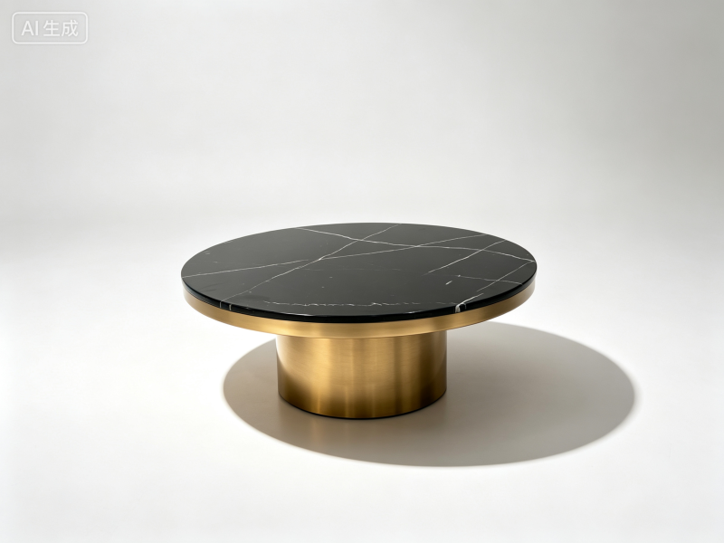Trieste Coffee Table Black/Gold