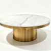 Trieste Coffee Table WhiteGold 1