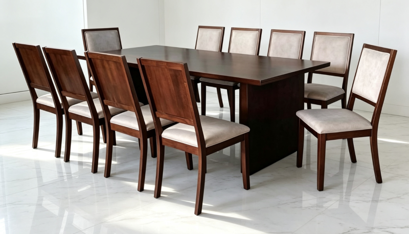 TRISHA 10 Seater Dining Set