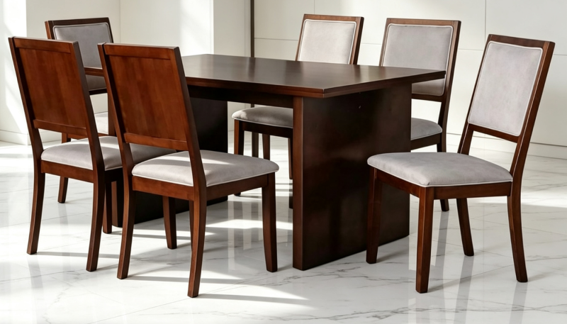 TRISHA 6 Seater Dining Set
