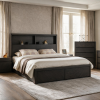 VERONA KING BED PACKAGE - King Bed + 2 Nightstands + Dresser Mirror + Chest of Drawers 16 Verona Pkg