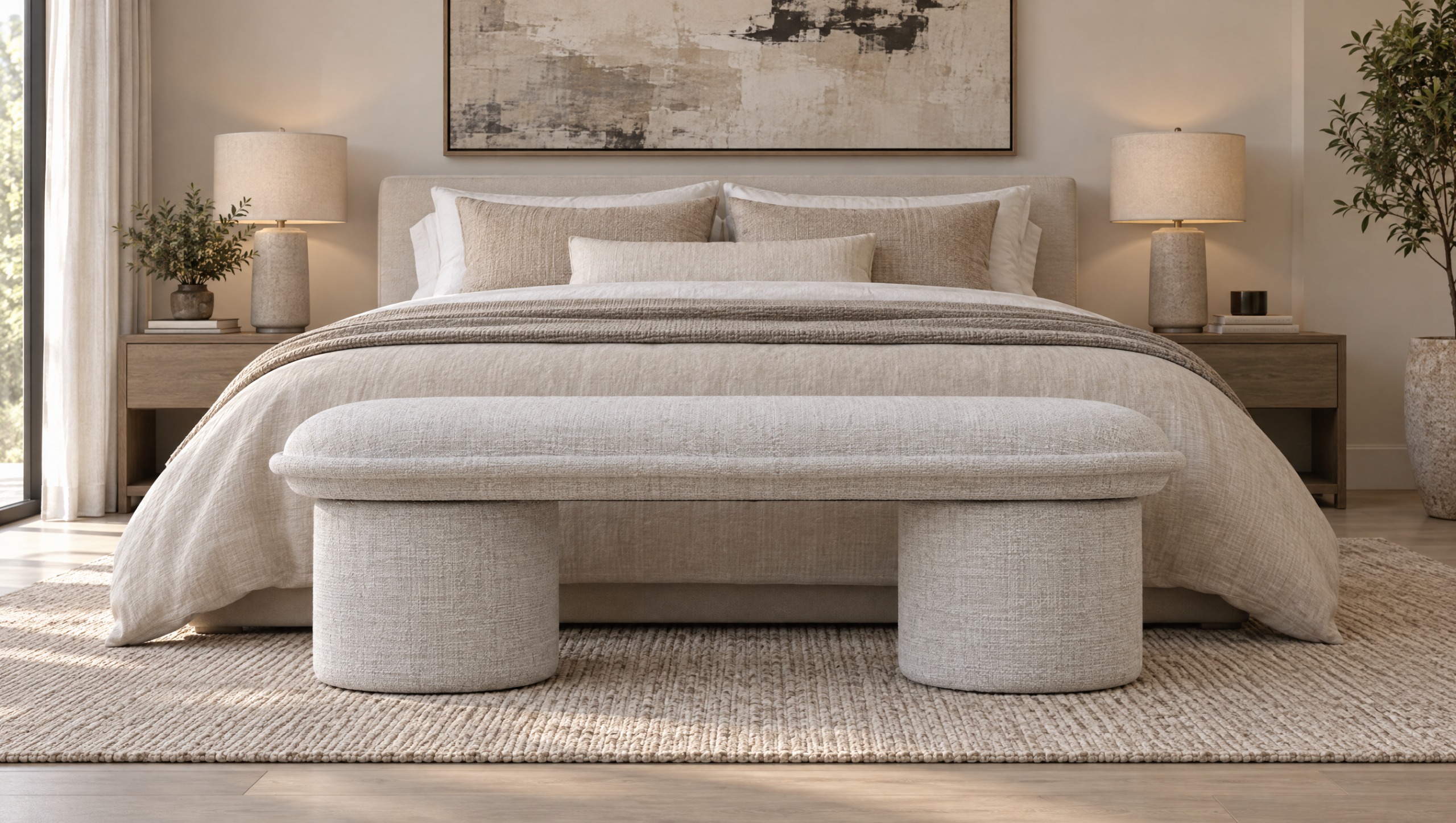 AGORA Bed Bench – D. Grey