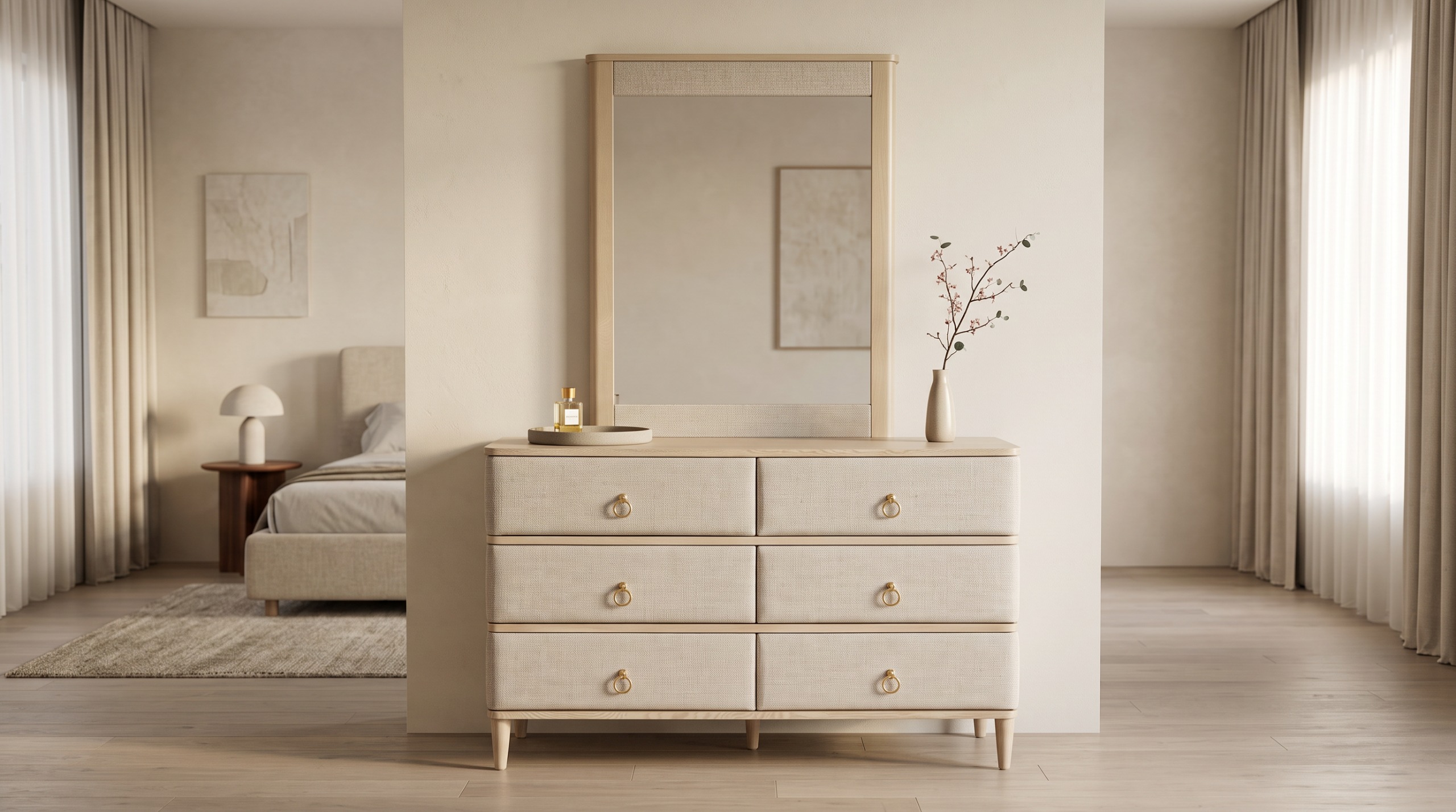 EVANDER Dresser Mirror