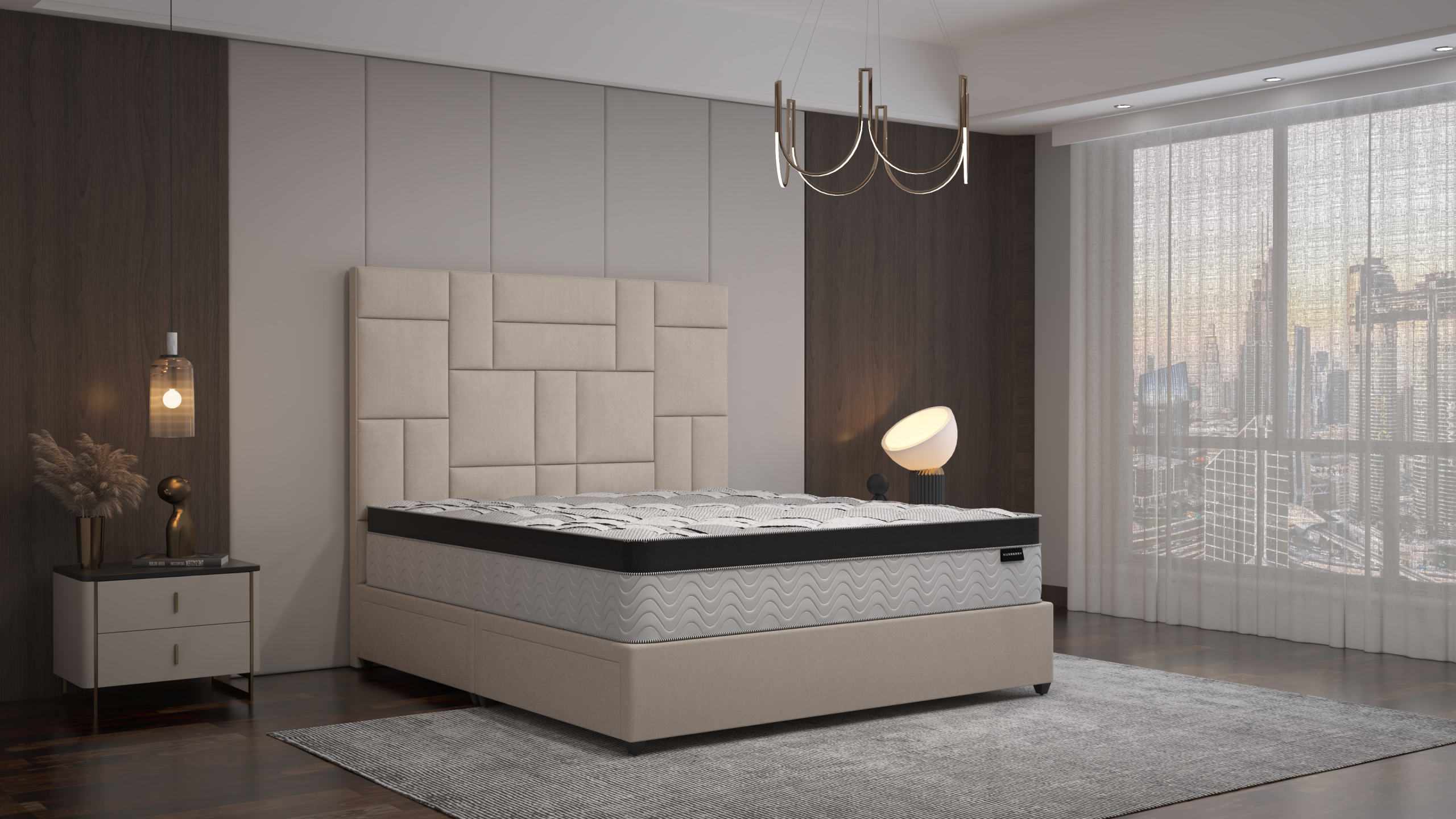 Huxberry Amari Gel Grande Mattress Firm